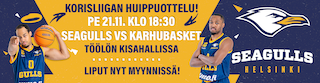 Paraati / Helsinki Seagulls - Karhu Basket